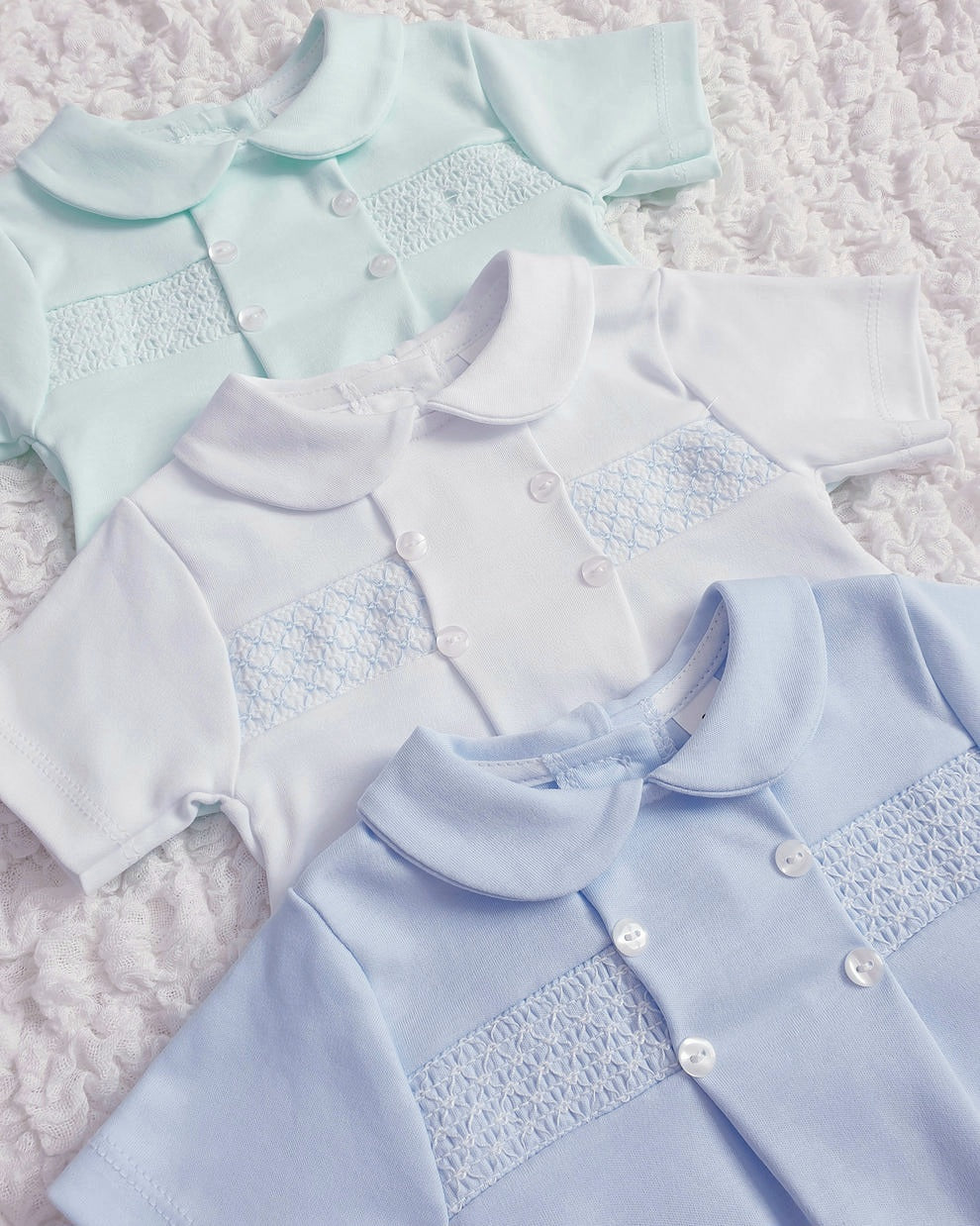 Baby Boys Smocked Jam Pants Set