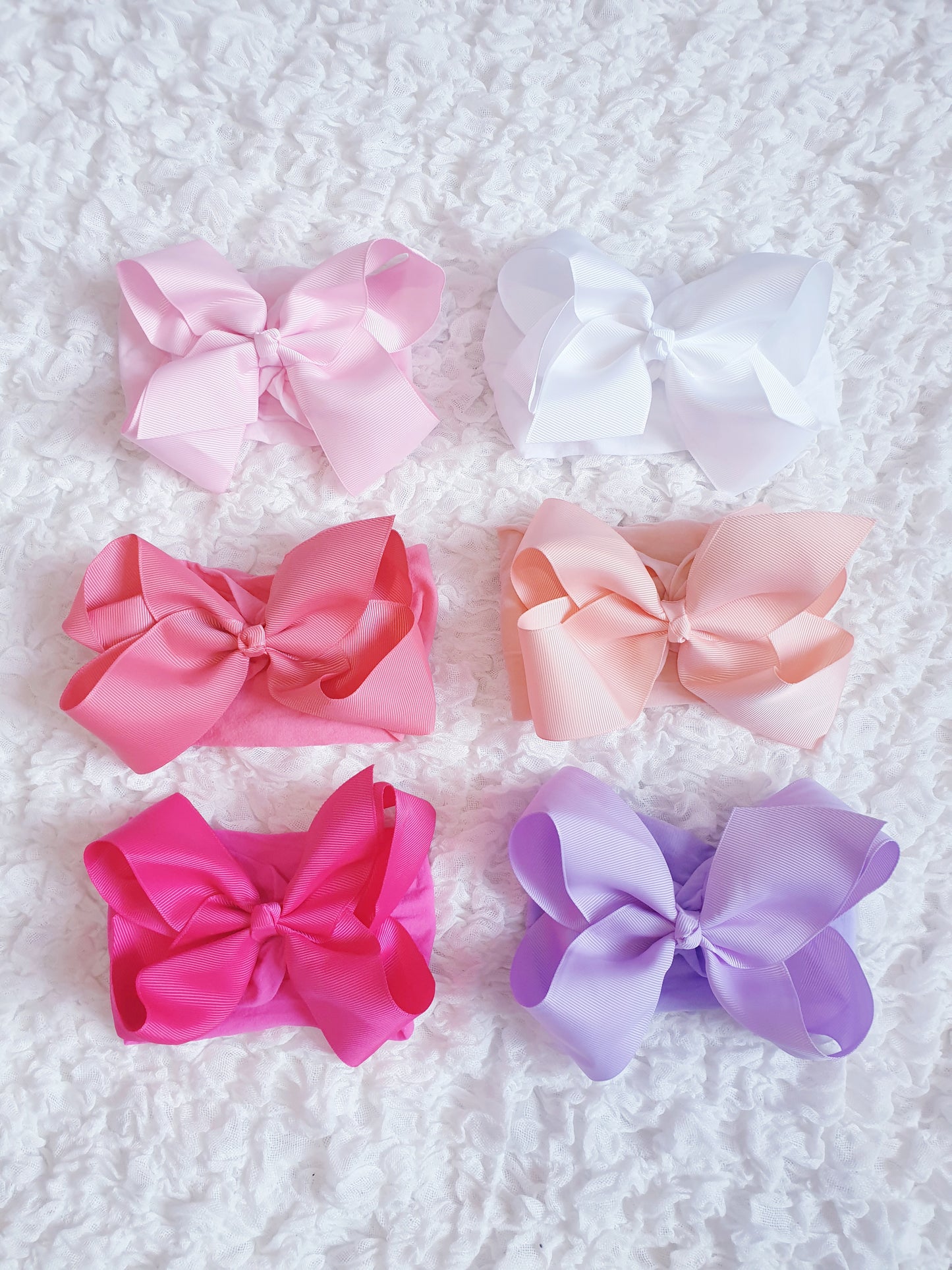 Large Bow Baby Headbands (sold separately)