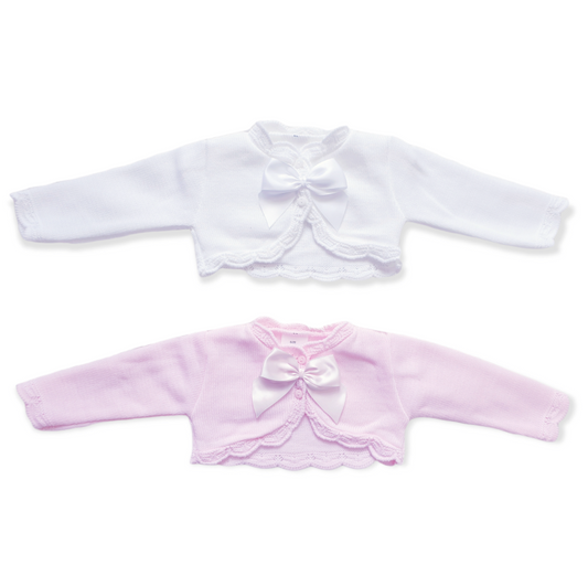 Baby Girl's Bow Bolero