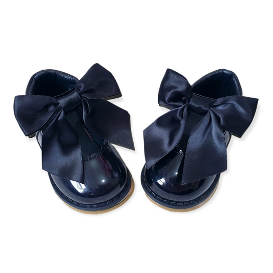 Black Bow Shoes