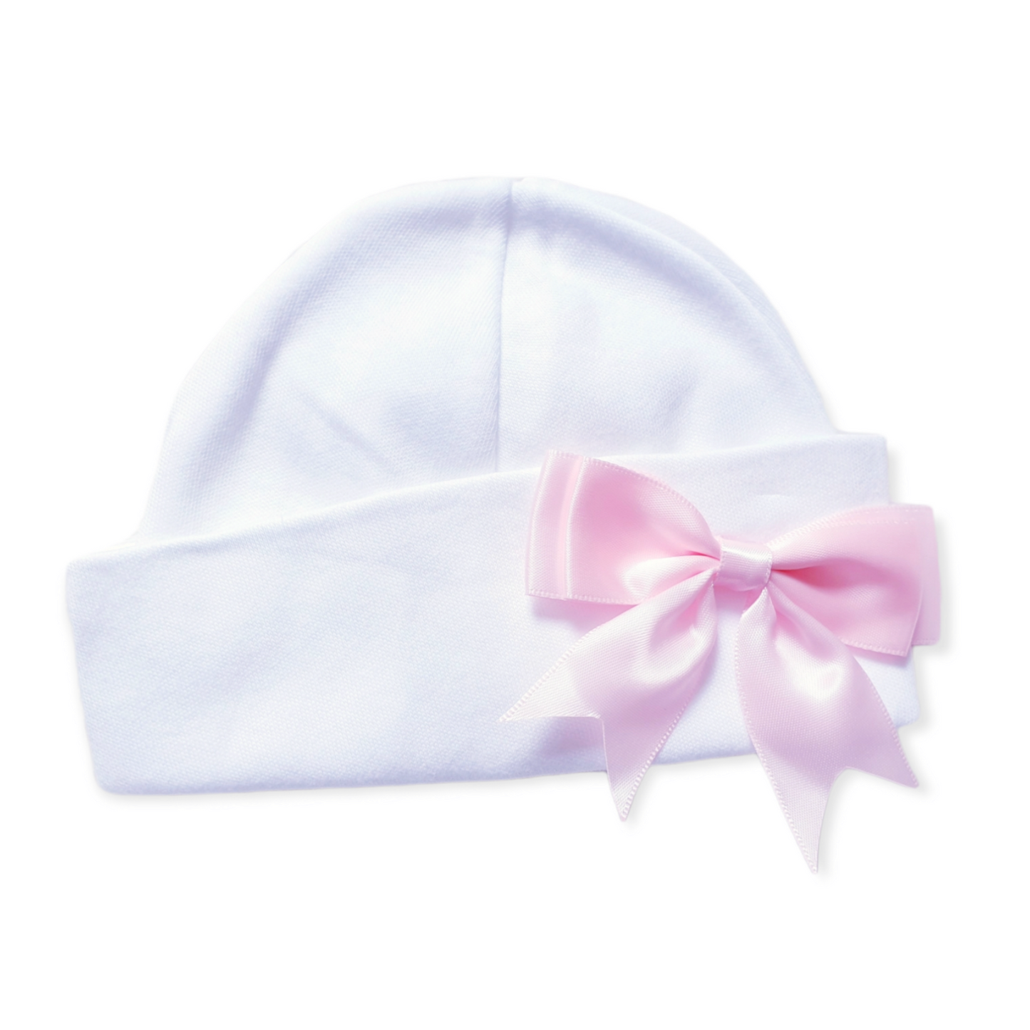 Newborn baby girl bow hats sales