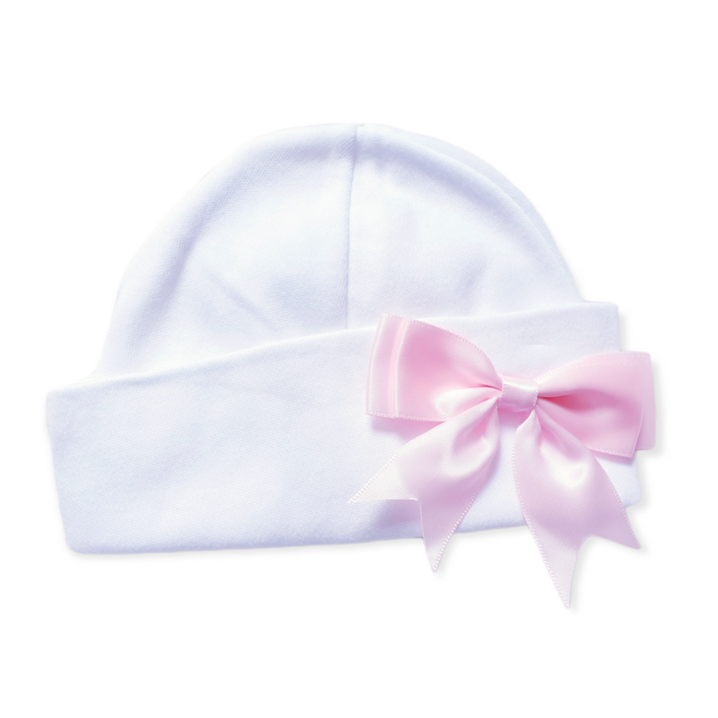 Newborn Baby Girl's Bow Hat