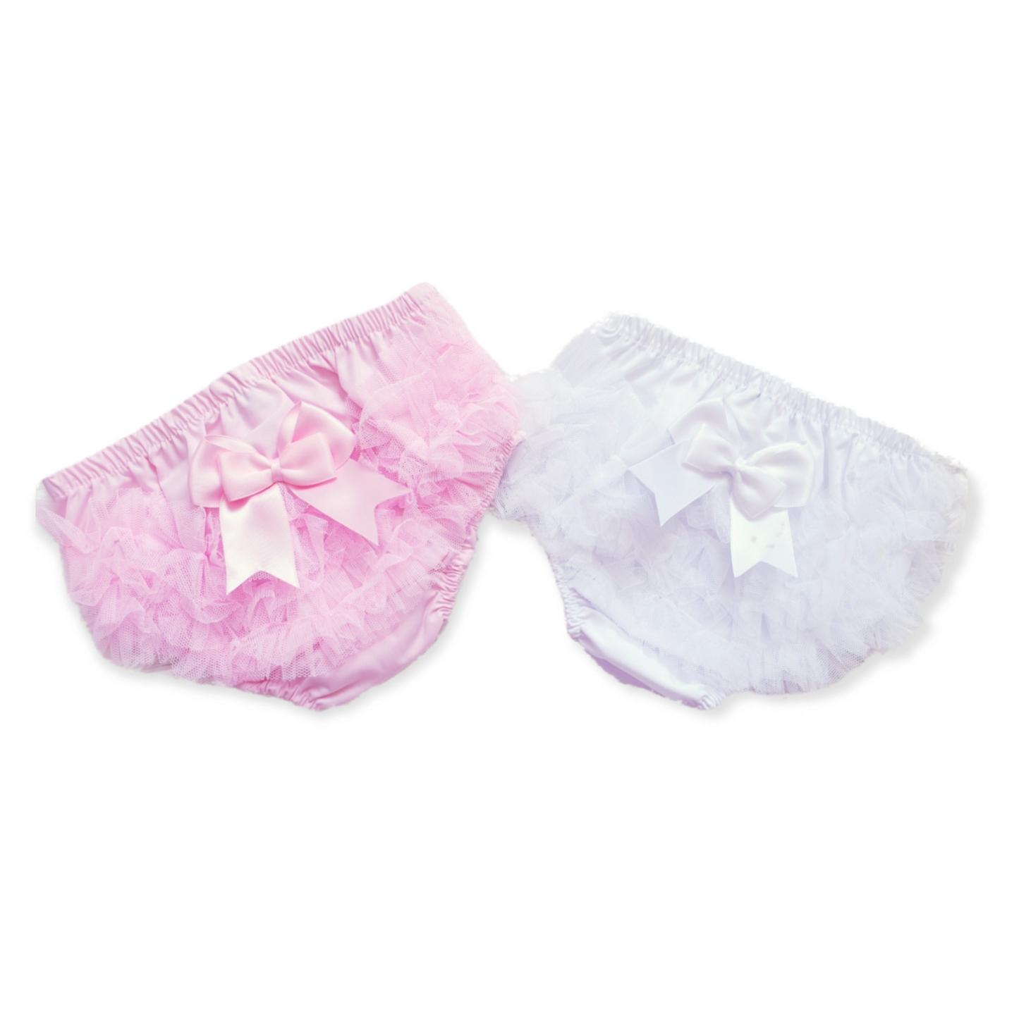 White & Pink Frilly Knickers