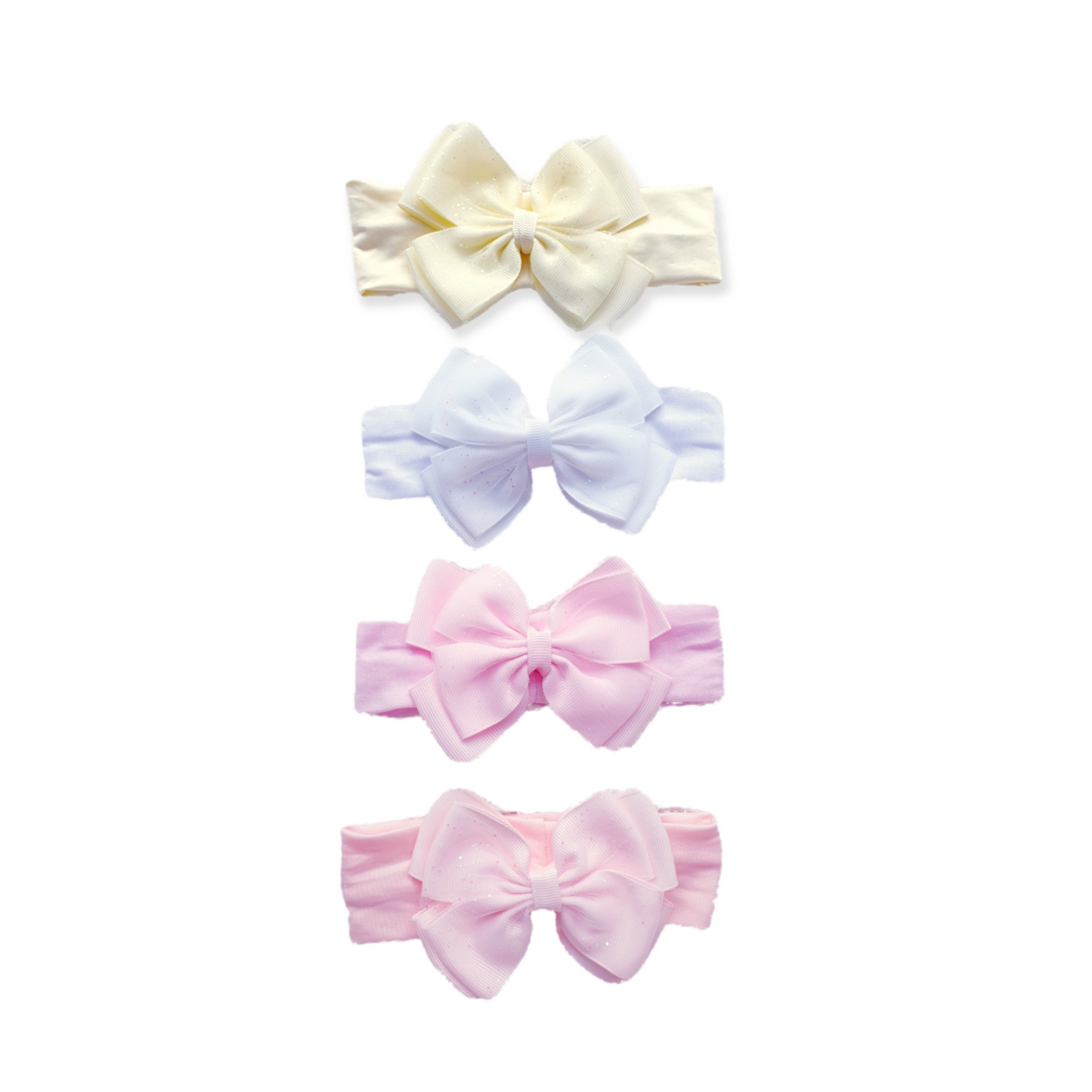 Glitter Bow Baby Headband