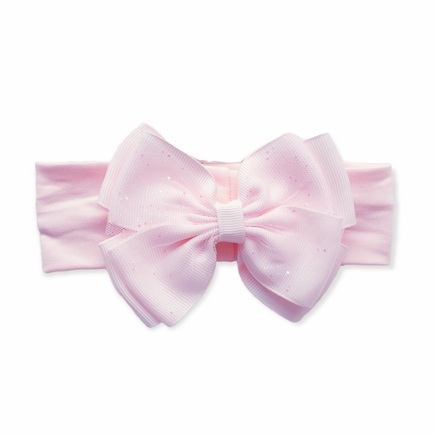 Glitter Bow Baby Headband