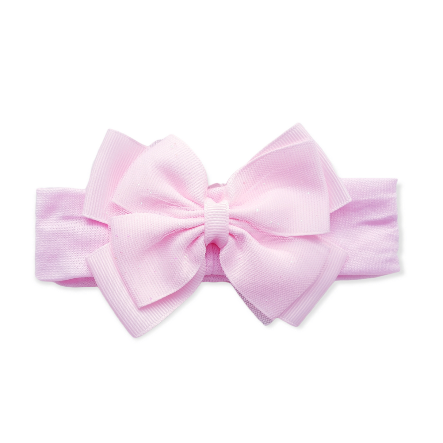 Glitter Bow Baby Headband