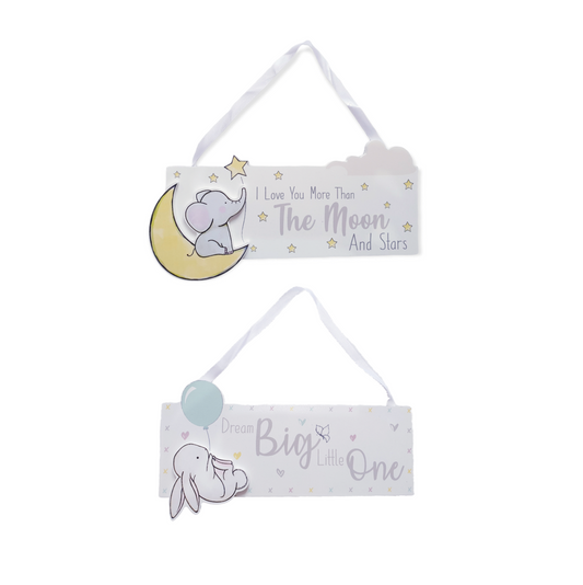 Wooden Bedroom Plaques