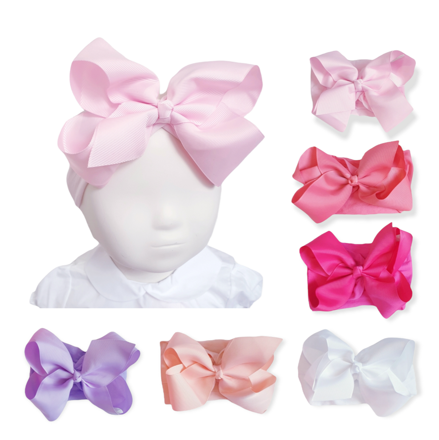 Large Bow Baby Headbands (sold separately)