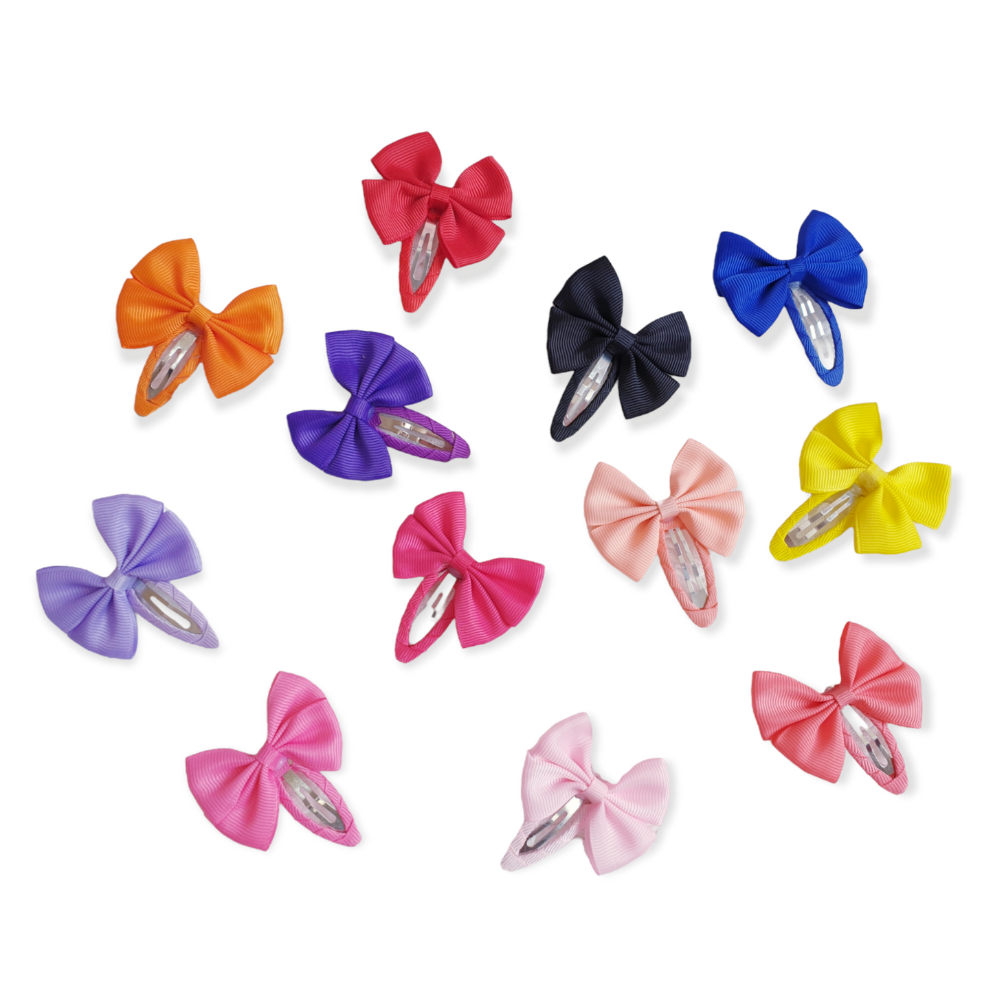 Small Bow Snap Clips