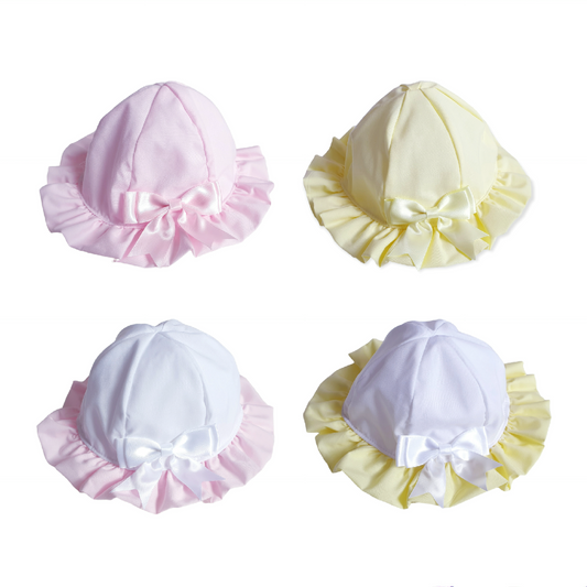 Baby Girls Bow Summer Hat