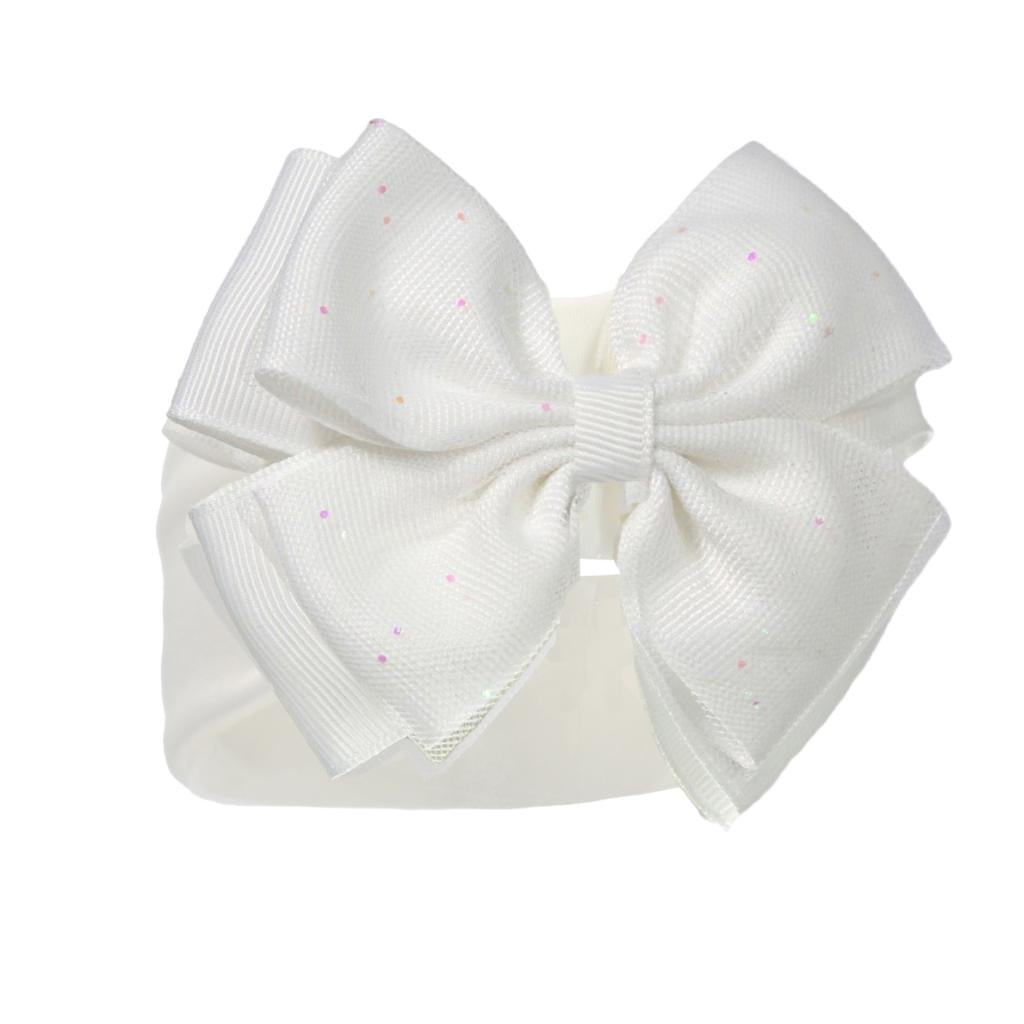 Glitter Bow Baby Headband